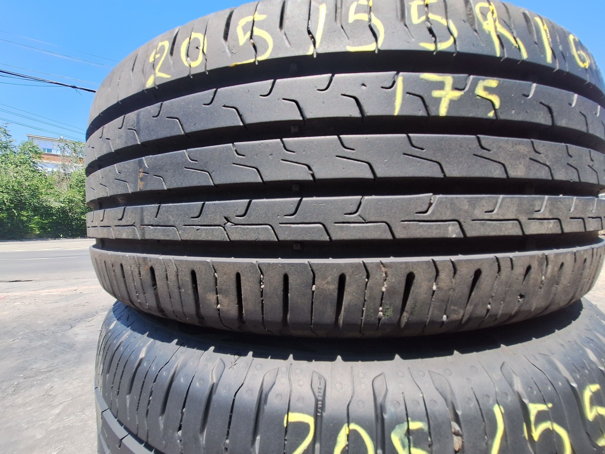 2 anvelope vara 205/55r16 Continental dot 2020 Montaj Gratuit