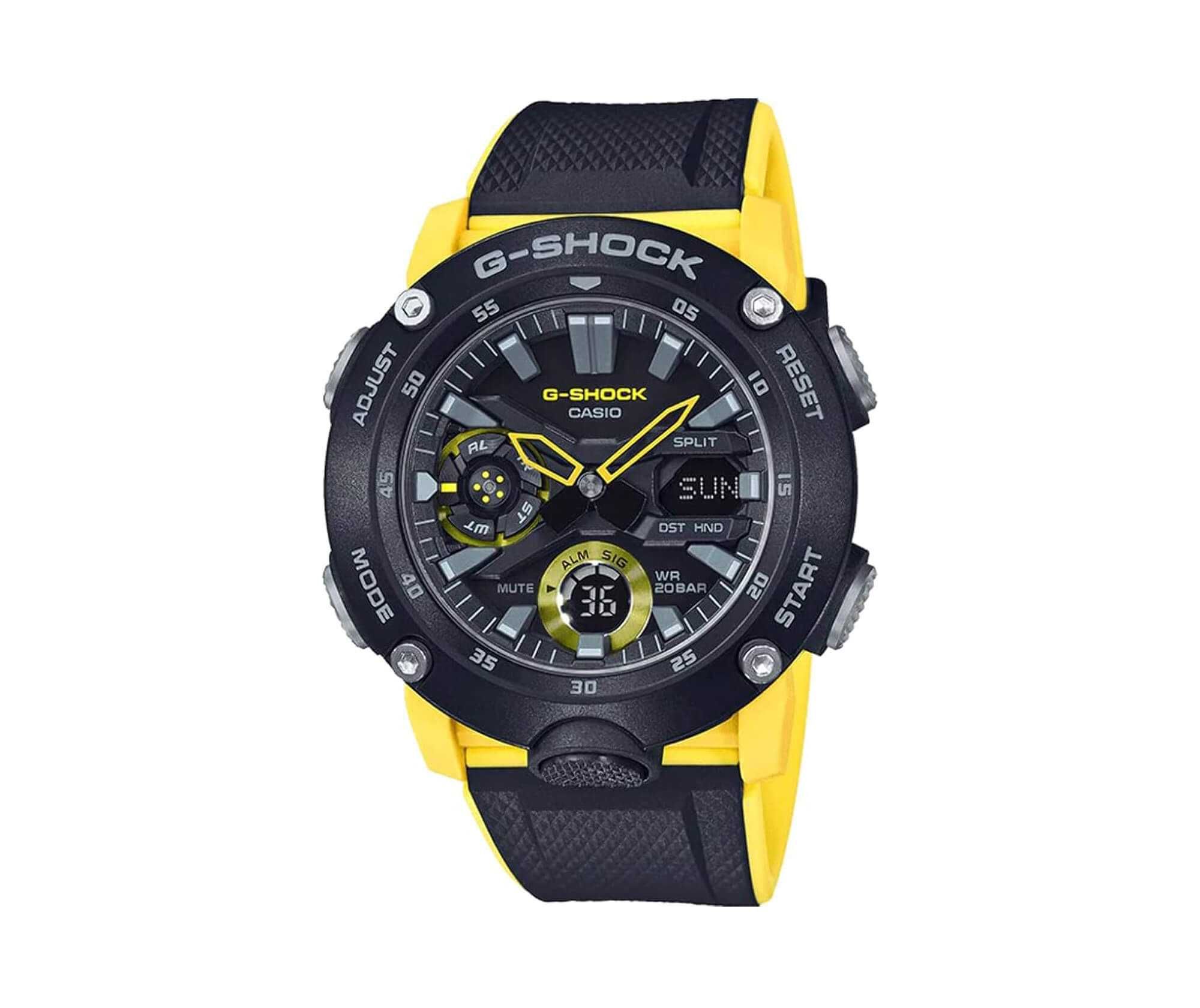 Мъжки часовник Casio G-Shock Carbon Core Guard Limited GA-2000-1A9ER