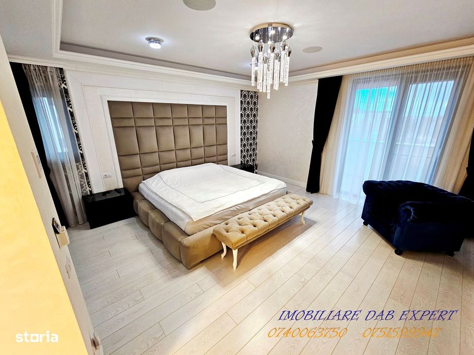 Apartament vanzare 5 camere lux mobilat si utilat , 200 mp