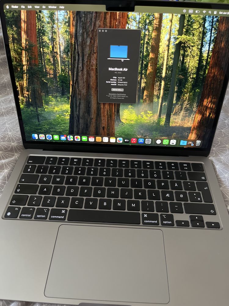 Macbook Air M2 Nou 16Gb/512Gb
