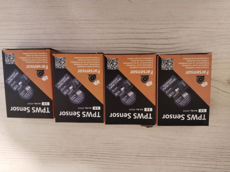 Продам комплект новых датчиков давления шин