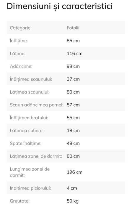 Fotoliu Columbus 127