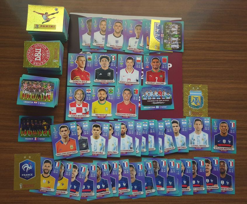 Panini World Cup 2022 - Qatar (set complet + album gol)