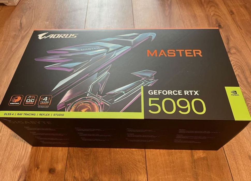 Gygabite RTX 5090 Aorus Master 32GB GDDR7