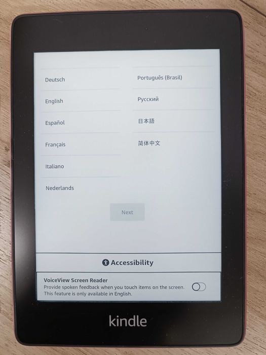 eBook Reader Kindle Paperwhite, нов, неизползван