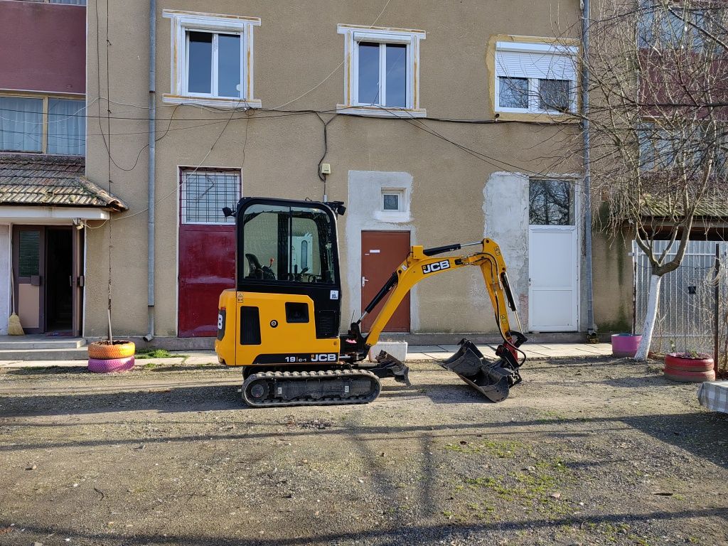 Vand mini excavator JCB 19-C DIN ANU 2019