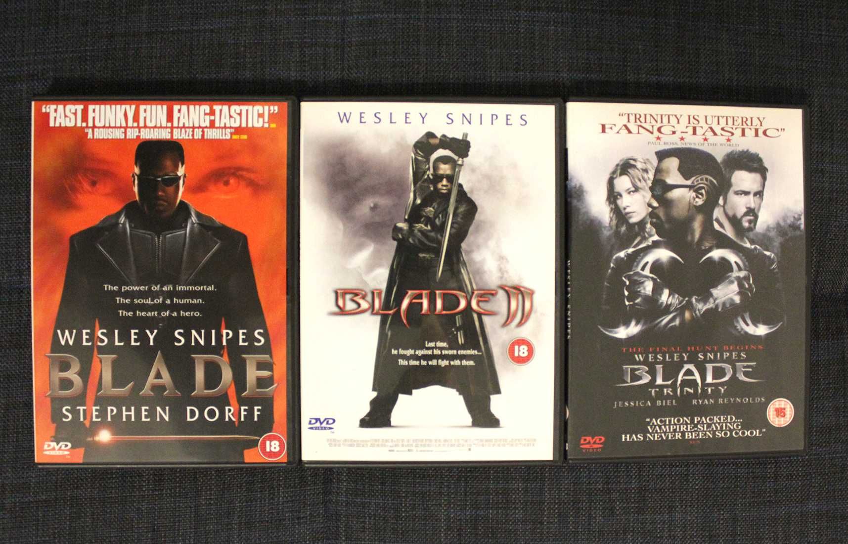Filme DVD Boxset Blade Trilogy