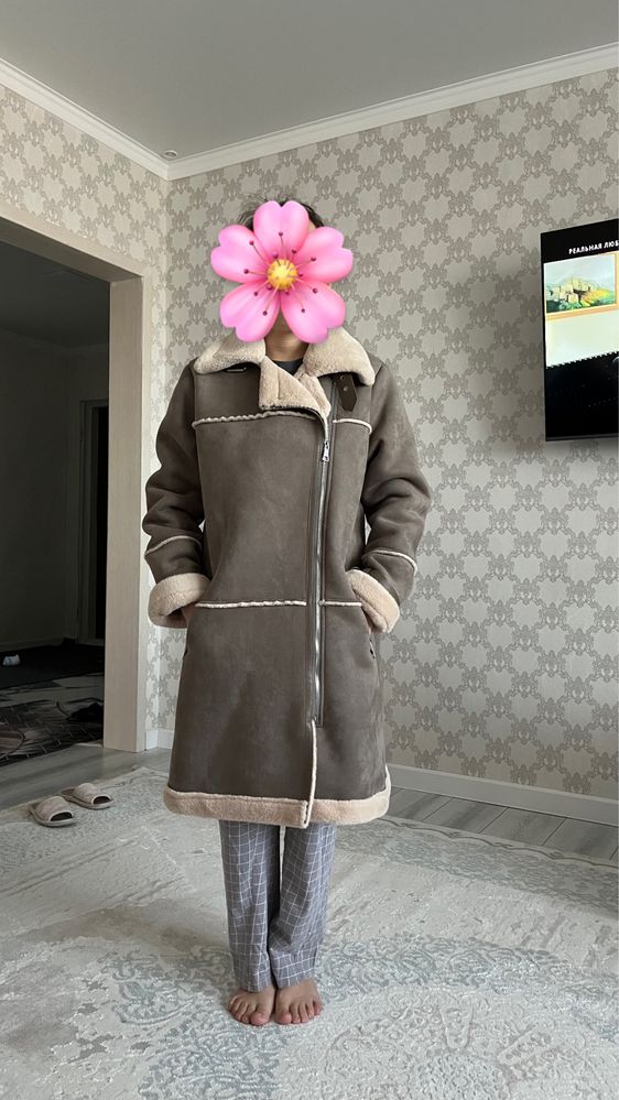 Дубленка зимняя