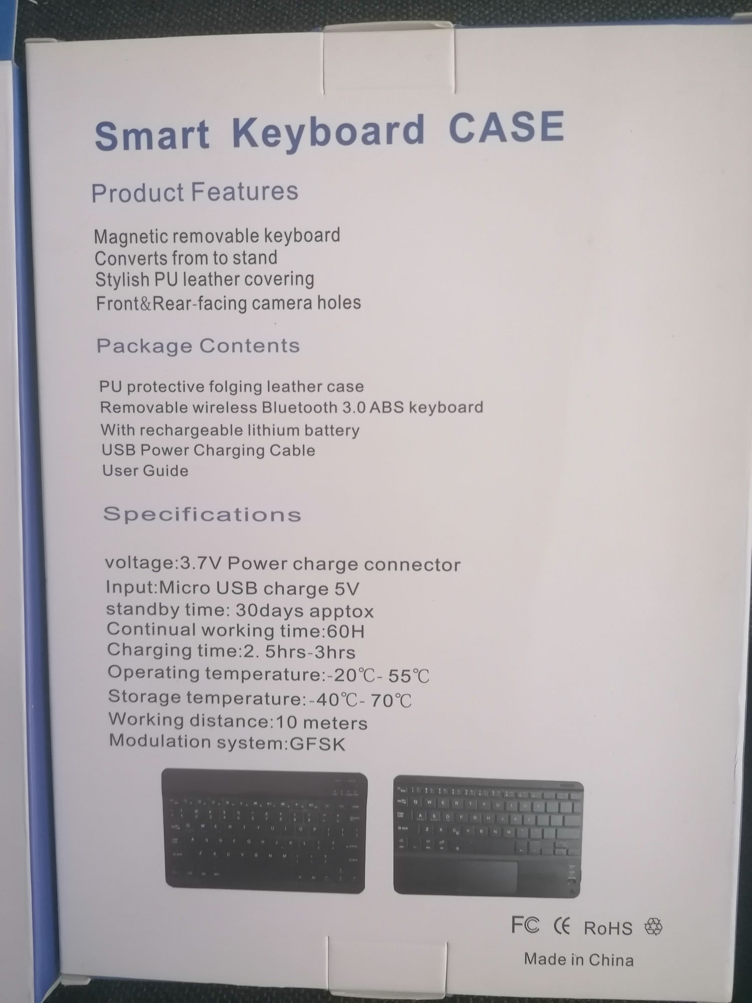 Tastatură Bluetooth Smart