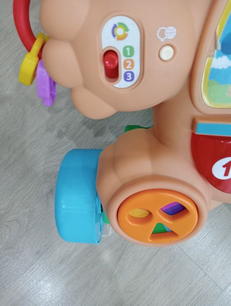 Проходилка за бутане Fisher Price Smart Stages Музикално кученце, на б