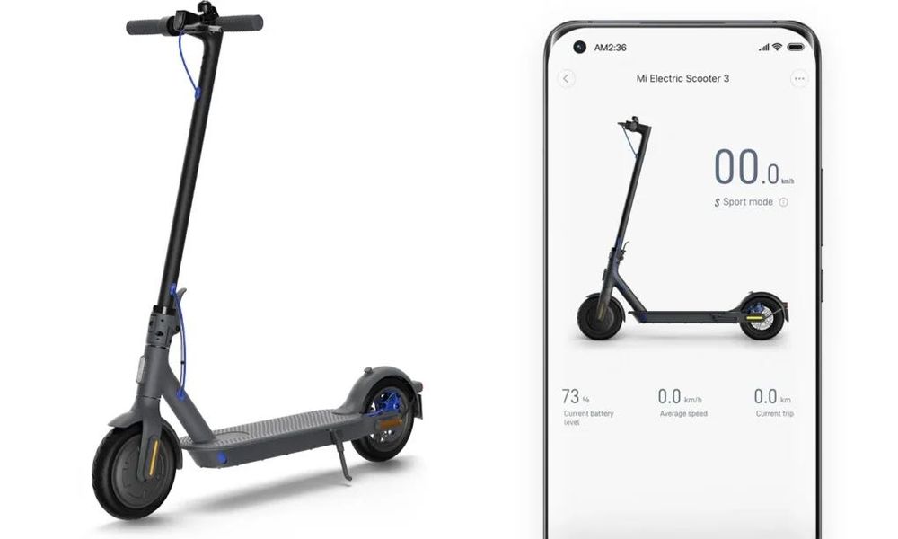 Электросамокат Mi Electric Scooter 3 Белый