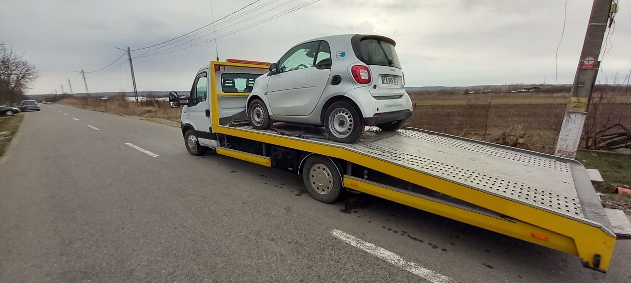 Tractari auto non stop platforma