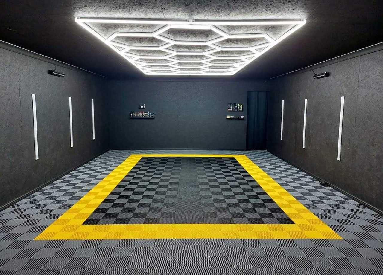 Pardoseala Modulara pentru Garaj si Service Gri Made in Romania