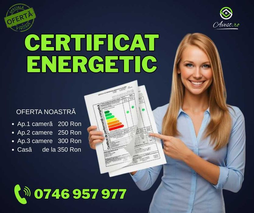 Certificat energetic Timsoara
