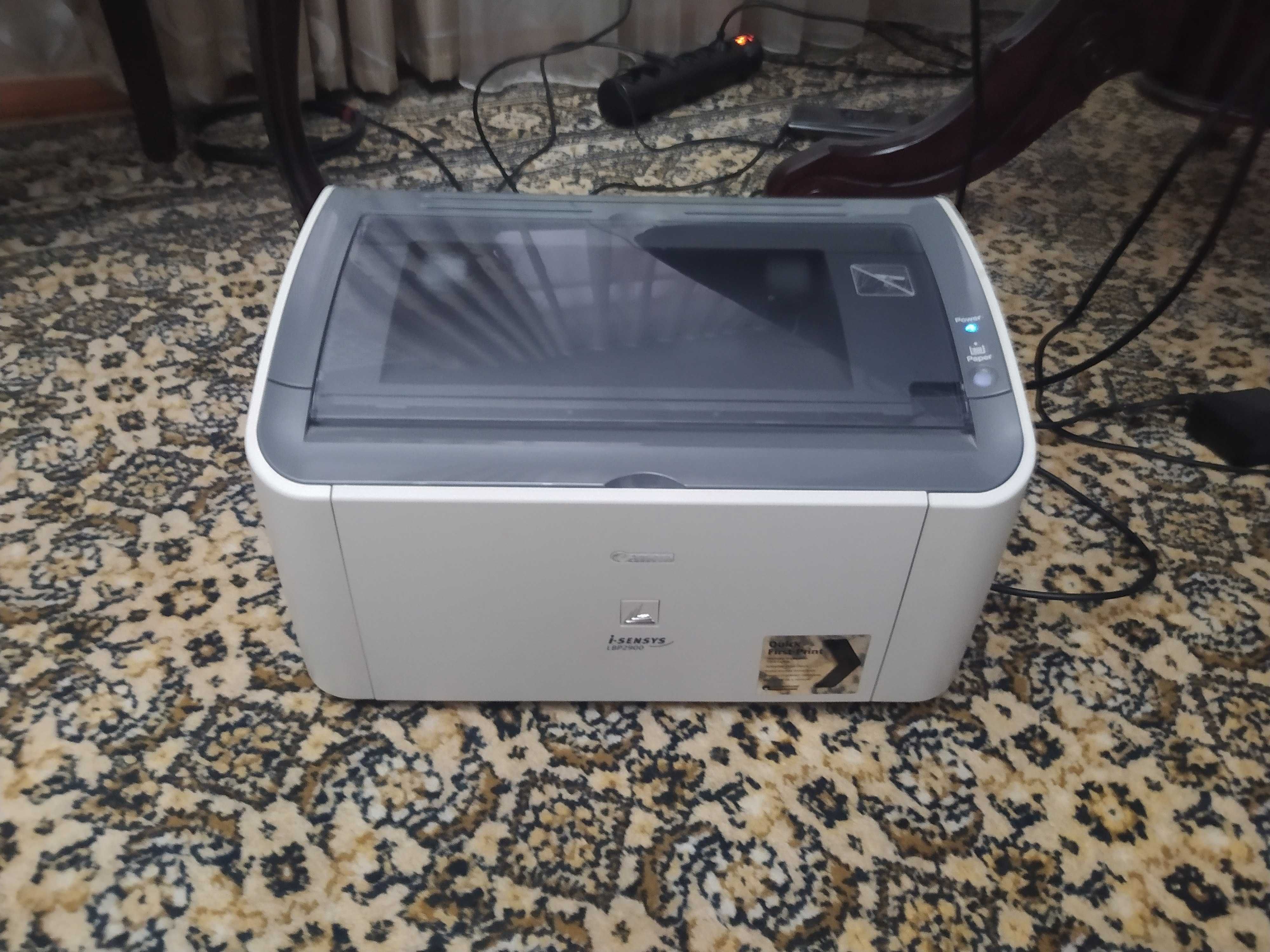 Продам принтер лазерный Canon Labp 2900, чёрно-белый