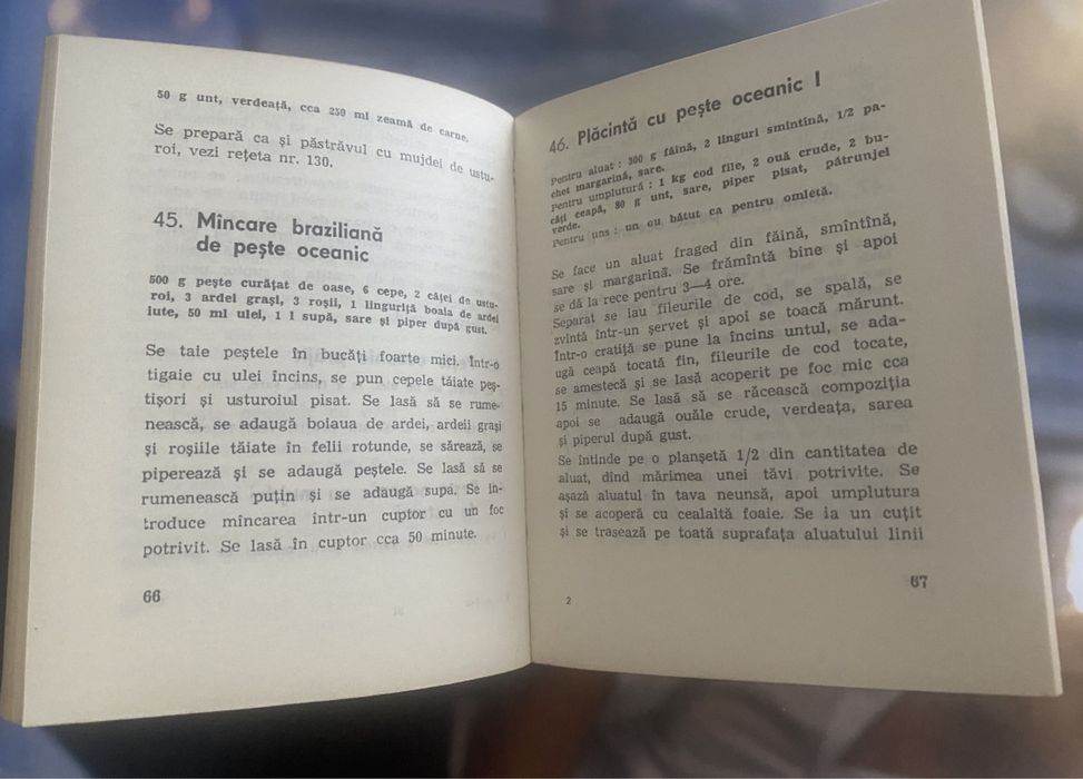 Maria Ardeleanu - Preparate din pește-editura Ceres 1980.