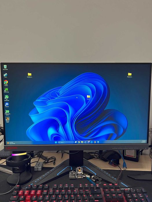 Monitor+PC Lenovo 3060TI 12GB I5-12400f 32GB ram