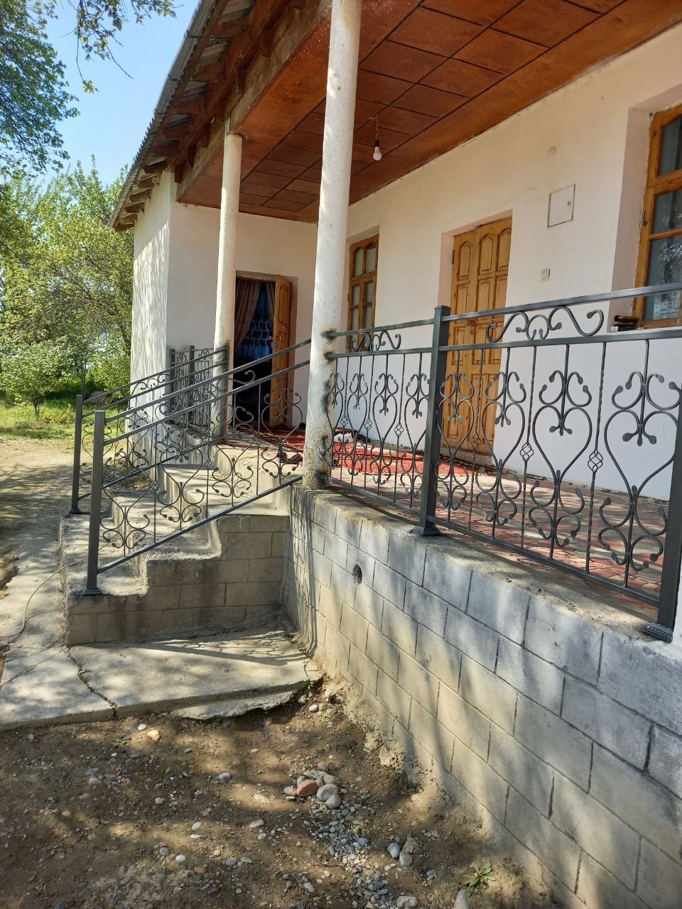 Перила металлические