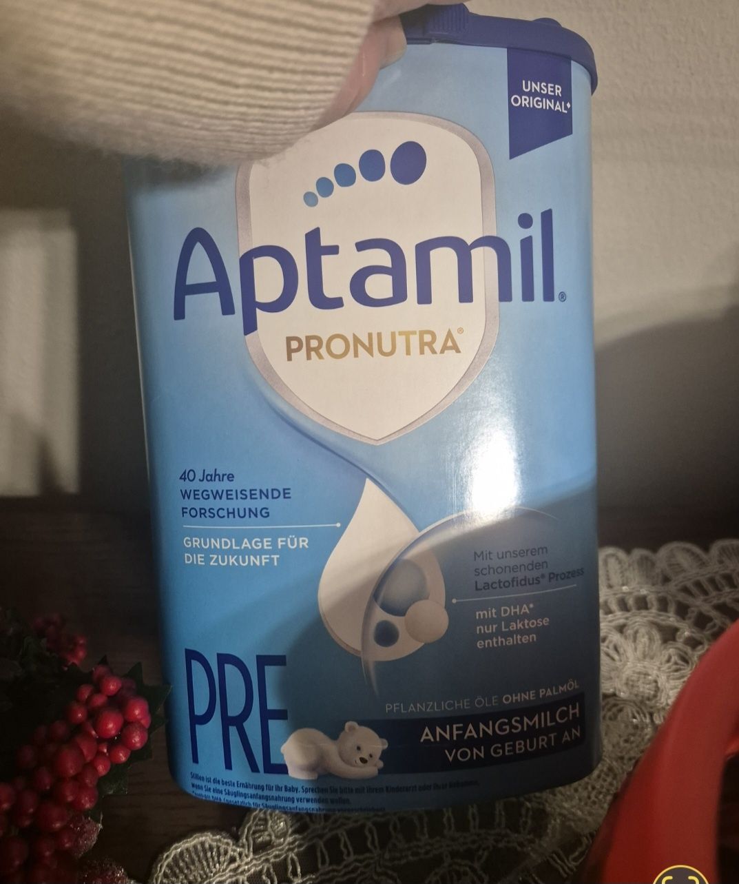 Vând lapte praf Aptamil