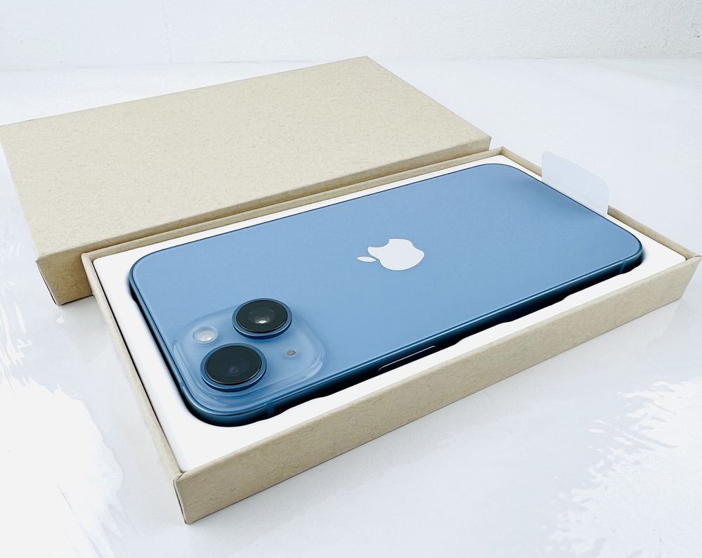 НОВ! Apple iPhone 14 128GB Blue Apple Care Plus Гаранция!
