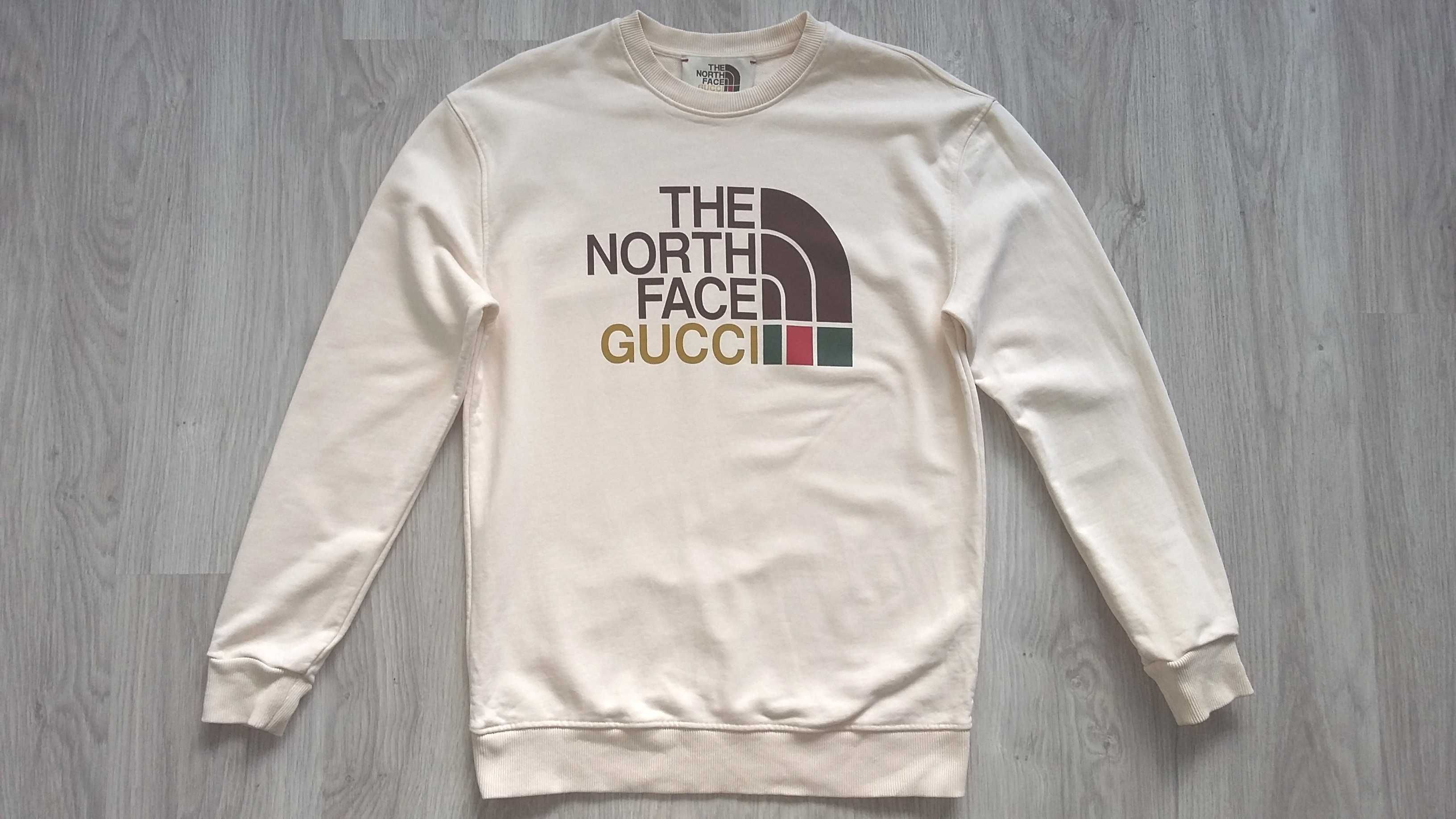 The North Face x Gucci суичър блуза фланела горница горнище джъмпер