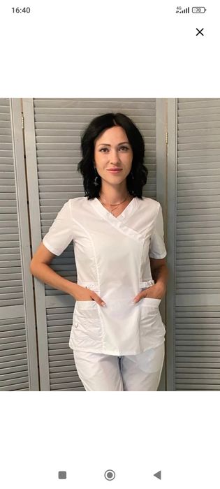 Спецодежда рубашка белая