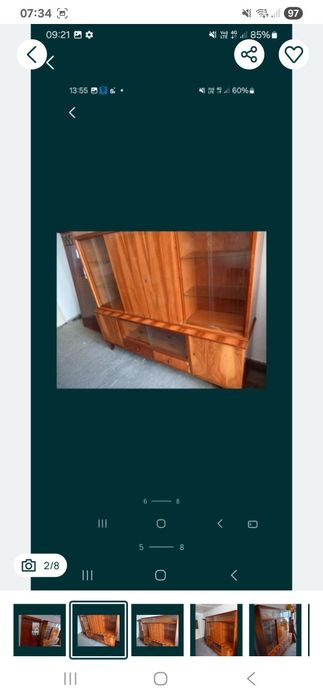 Vitrina vitange si cuier .