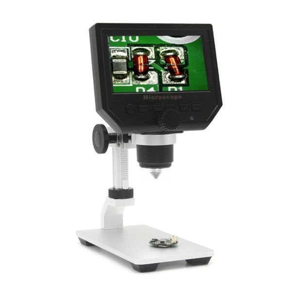 Цифровой видео микроскоп 600X 4,3" 3.6MP на регулируемой подставке