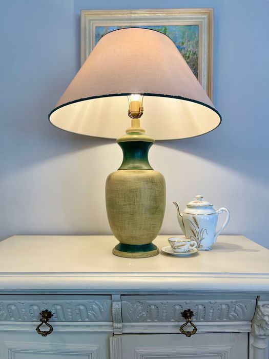 Lampă masivă din ceramică