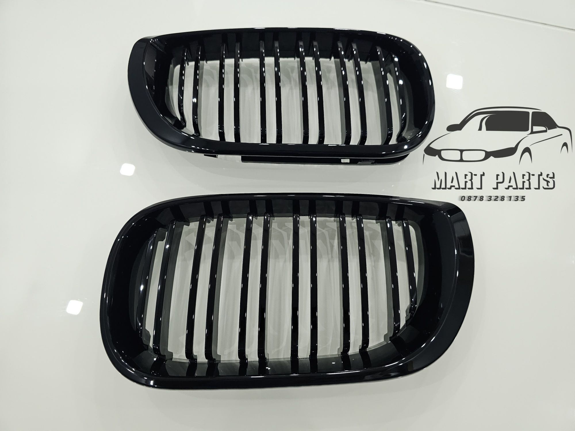 Двойни бъбреци Черен гланц за Bmw Е46 седан и комби Facelift 02-05