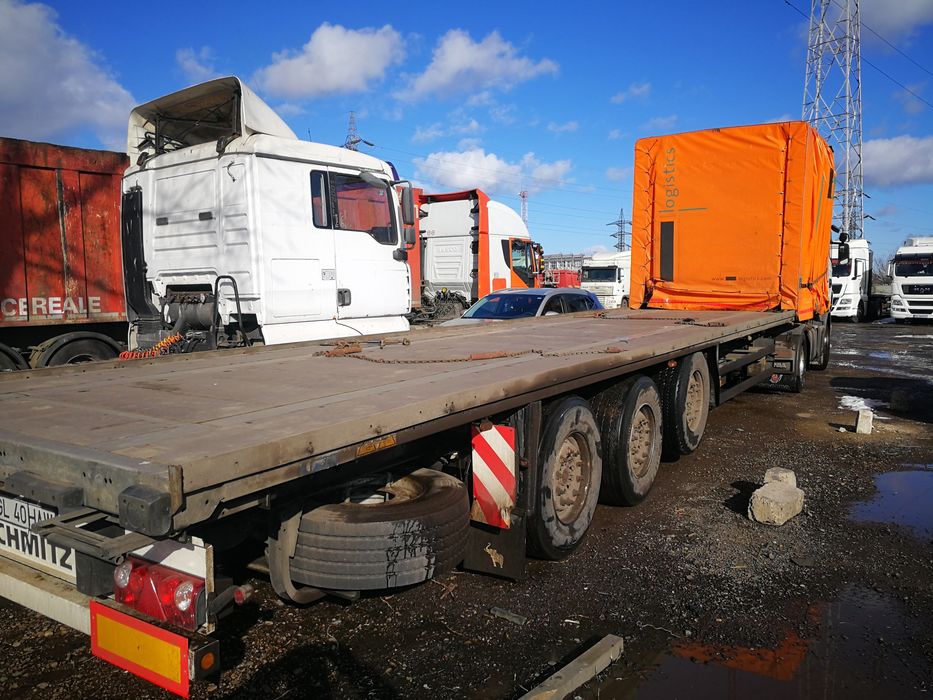 DAF xf 520cp bascula  cereale 2012/55mc,Schmitz prelata  coil