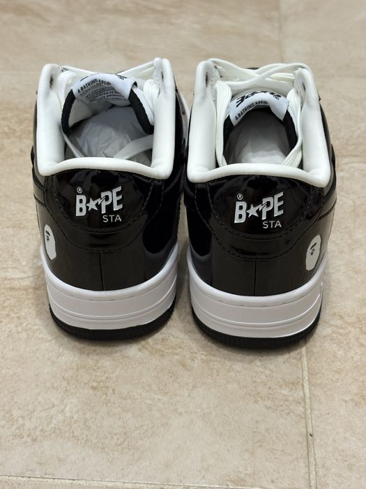 Bape sta 42 noi negru/alb