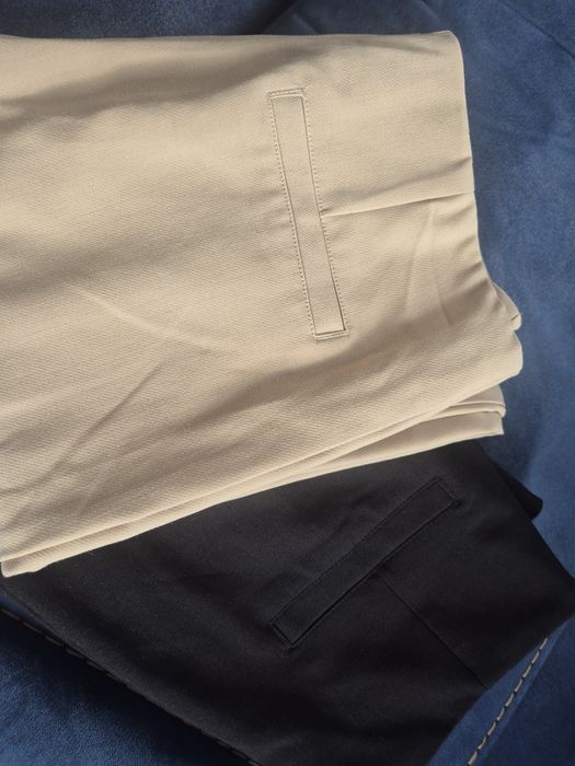 Панталон Calvin Klein Jeans в черен и бежов цвят