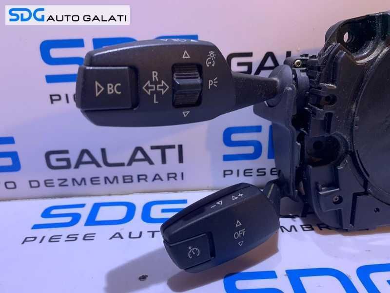 Ansamblu Maneta Manete Semnalizare Stergatoare Tempomat Pilot Automat BMW Seria 3 E90 2004 - 2010 Cod 6989575 698957502