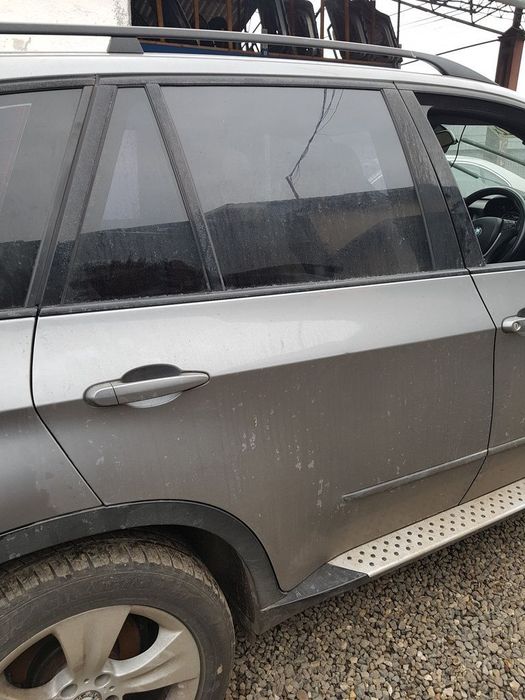 Usa Dreapta Spate BMW X5 E70 2007 - 2010 SUV 4 Usi Gri (645) FĂRĂ GEAM ȘI MACARA TREI ...