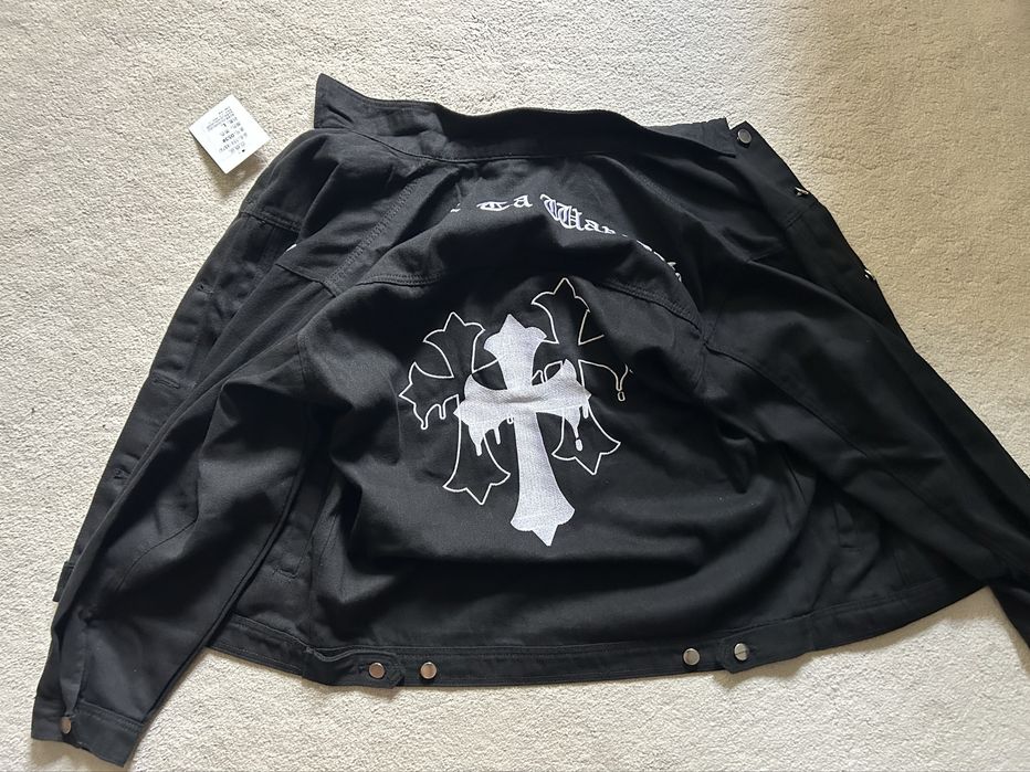 Geaca de blugi Chrome Hearts