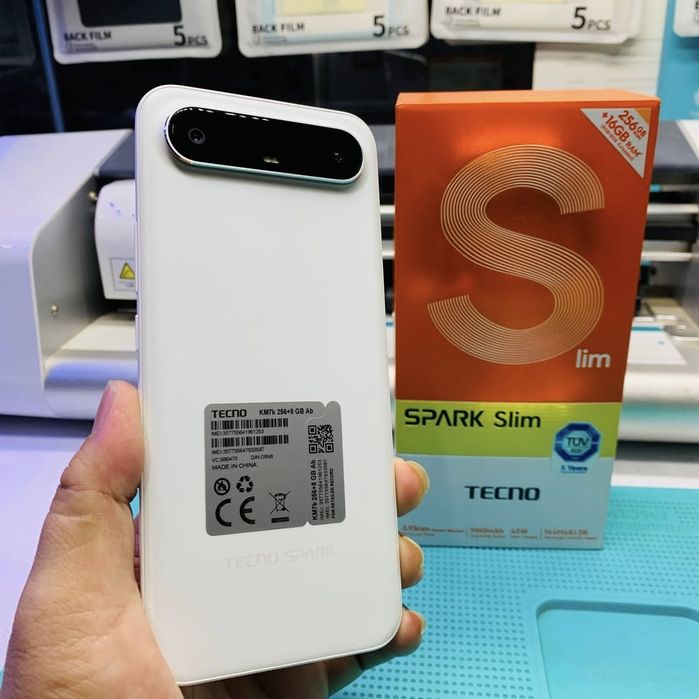 Tecno SPARK Slim 2026 New Skidka+Garantiya+Dastafka