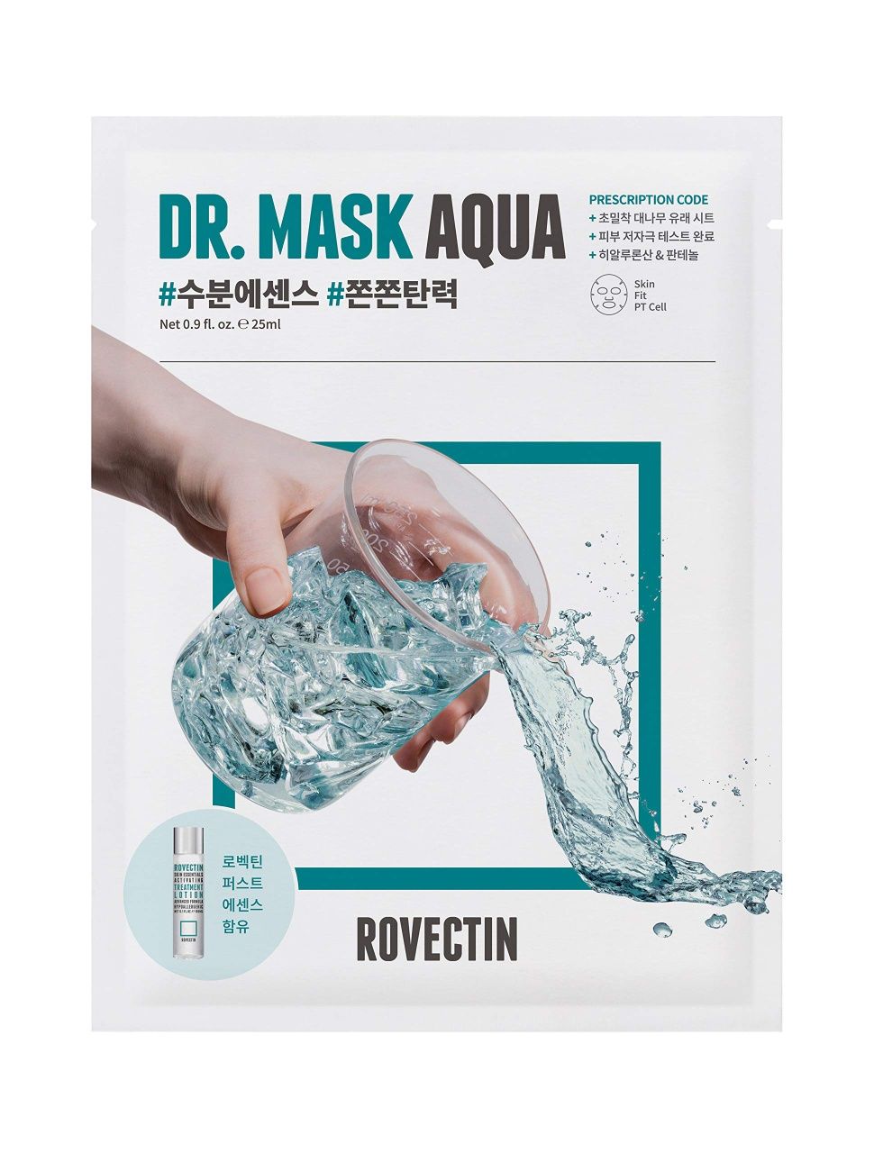 Тканевая маска Dr. Mask AQUA от ROVECTIN