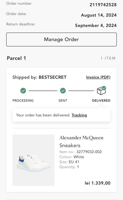 Alexander McQueen pantofi sport casual