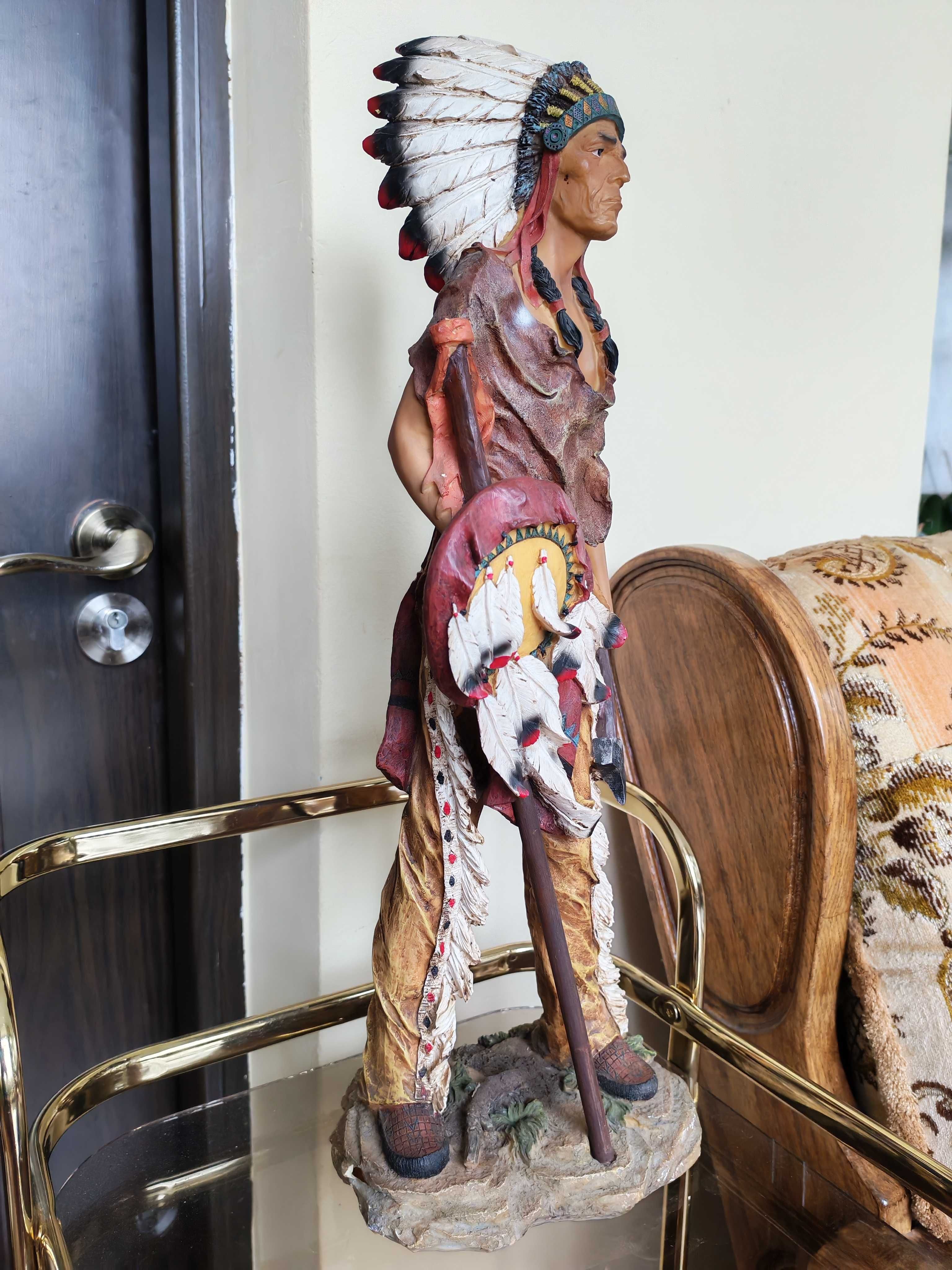 Antichitate, statueta indian de dimensiune mare