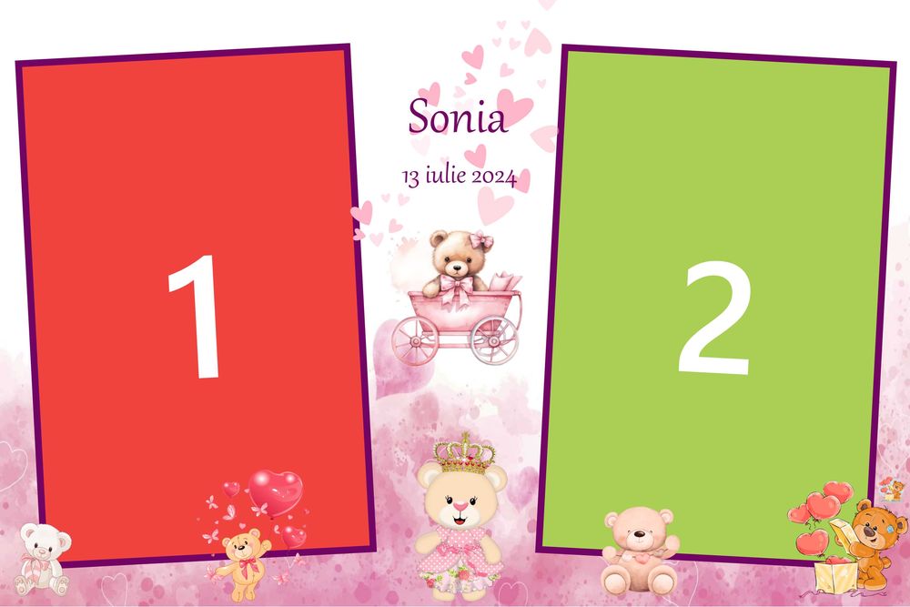 Template-uri nunta/botez editabile pentru dslrbooth