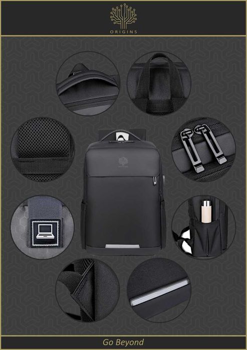 Rucsac laptop 15.6”, ORIGINS BUSINESS DAILY