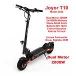 JOYOR T10‼️2025‼️SIGILAT‼️Dual Motor 2000W‼️65Km/h‼️Bat 60V‼️NOUA‼️