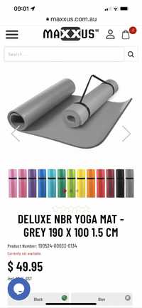 Saltea yoga Pilates de lux Premium spuma de cauciuc natural cu memorie