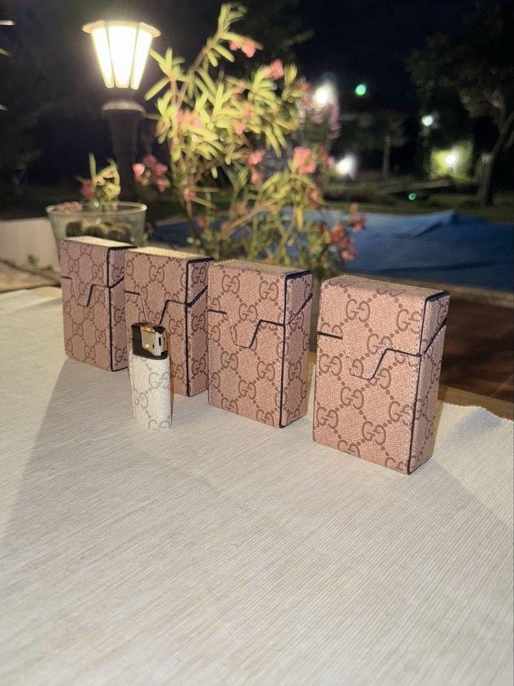 Луксозни калъфи за цигари Louis Vuitton, Gucci, Dior