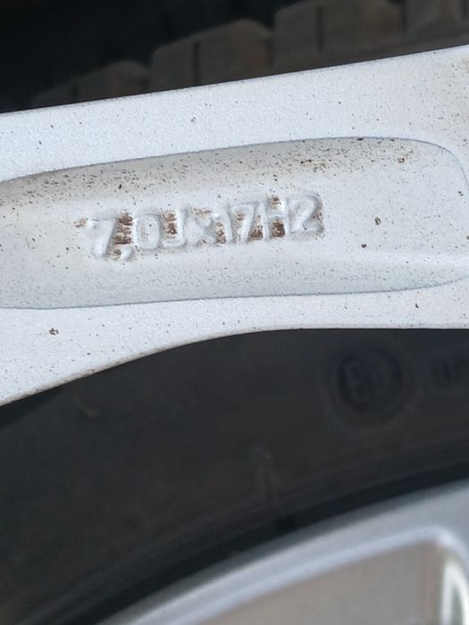 Jante Renault Arkana /kadjar 5x 114.3 215/60/17 Brigestone Dot 2022