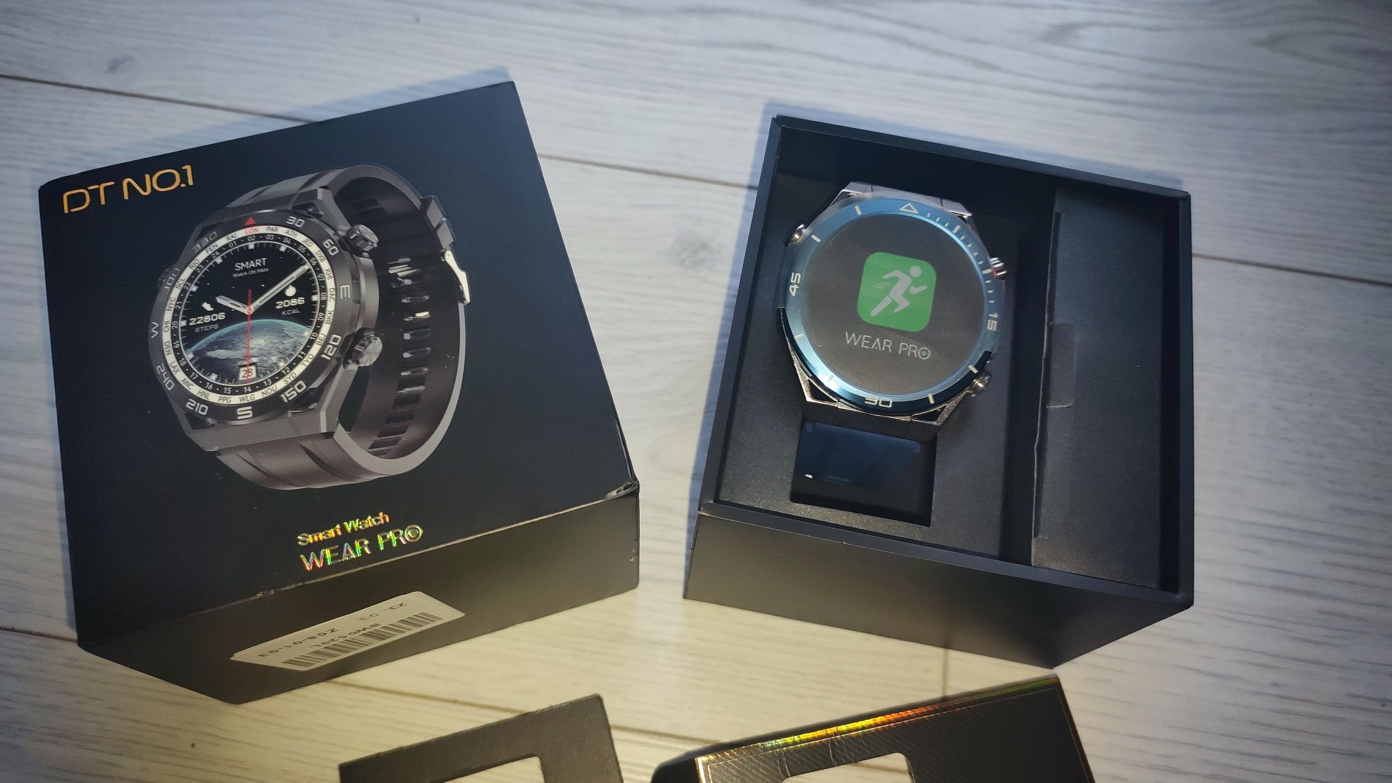Нов стилен мъжки смарт часовник LIGE 2024 Smartwatch WEAR PRO