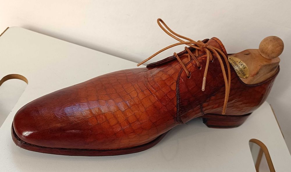 Pantofi de lux 42 42.5 43 45.5 46.5 47 Greve NOI lucrati manual piele