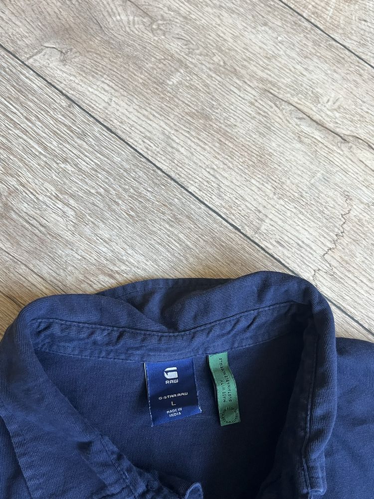 G Star RAW : Printed Stripe Polo - размер Л / Оригинал