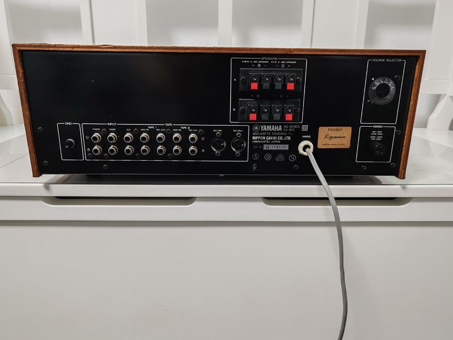 Yamaha CA 610, vumetre pe ace, Germania